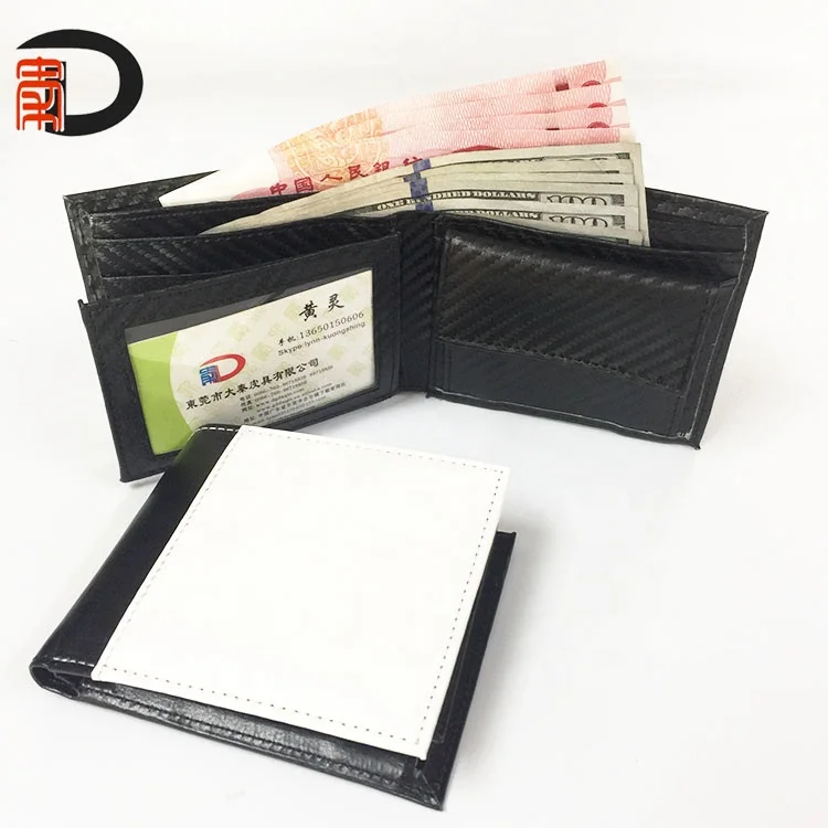 

Two tone color PU Leather Wallets Leather Men Coin Purses Bifold Card Wallet, Black&white or as you like