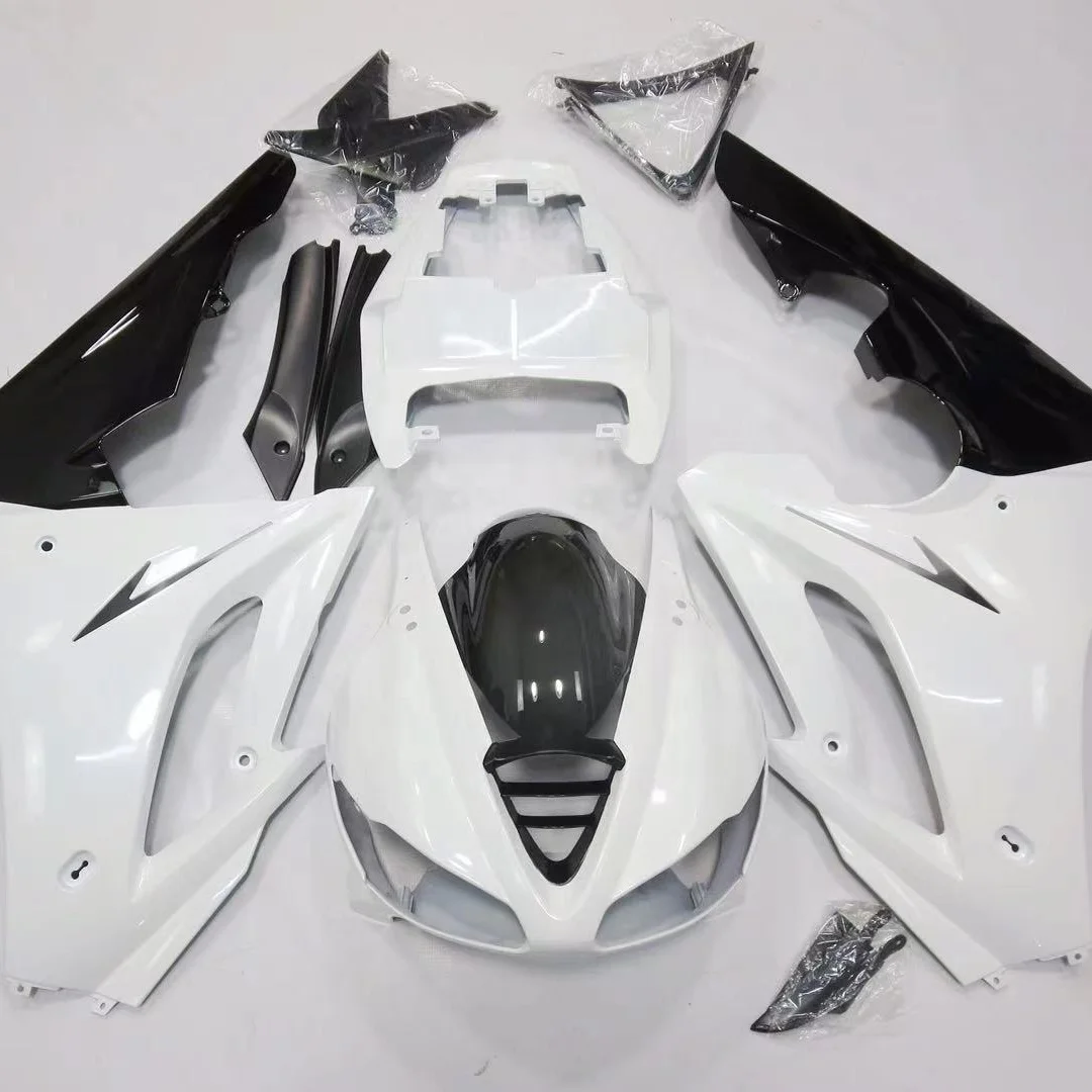 

2021 WHSC ABS Plastic Fairings Kit For TRIUMPH 675 2009 Fairing Bodywork Kit black white, Pictures shown