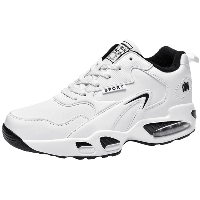 

Models increased thick-soled sneakers wear-resistant sports casual shoes, Black red/blackwhite/white