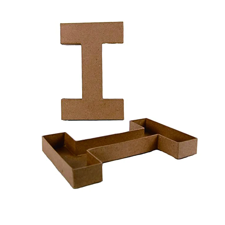 Kraft Paper Alphabet Shape Boxes Letter Shaped Gift Buy Kraft Paper Alphabet Shape Boxes