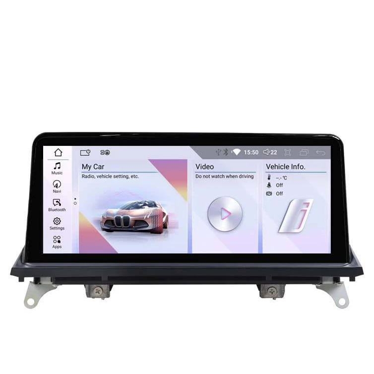 

MCX Android 12 8 Core 10.25 Snapdragon 1920X720 ID7 GPS Multimedia Headunit Radio Screen CCC CIC Android for BMW X5 X6 E70 E71