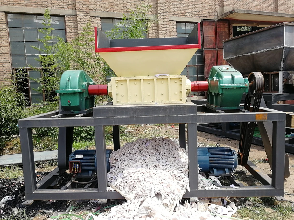 Chipper Plastic Recycling Used Tire Shredder Machine - Buy Chipper ...