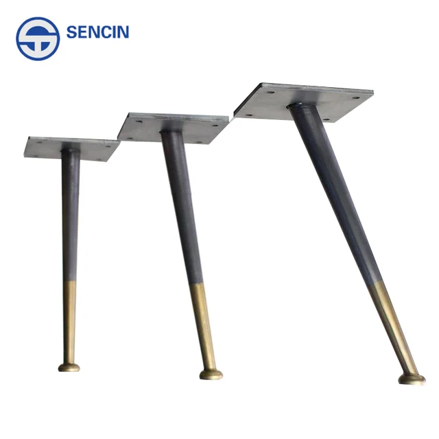 Whole Mid Century Modern Tapered Metal Legs Customized Conical Mid Century Modern Tapered Metal Legs