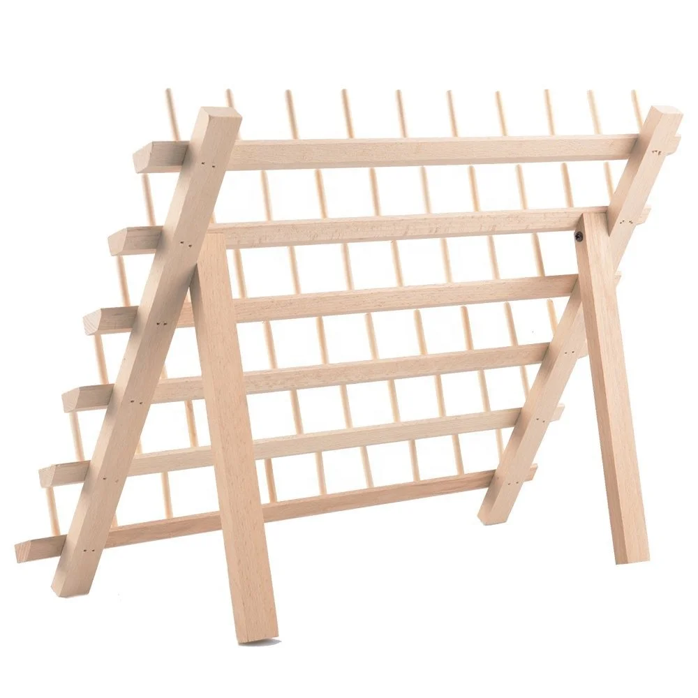 
wooden thread rack 