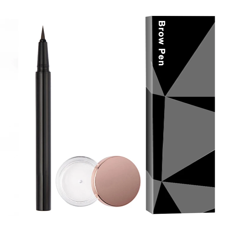 

fine tipped brow gel wax pens 3d waterproof sweat-proof liquid eyebrow pencil clear freeze gel lamination set