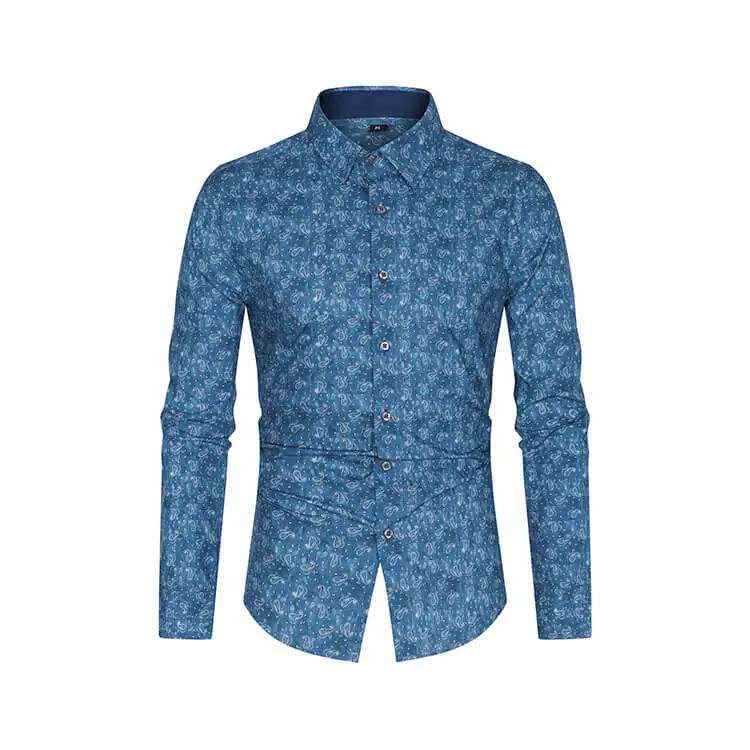 Blue Plaid Heavyweight Brawny Buffalo Plaid Men Shirt