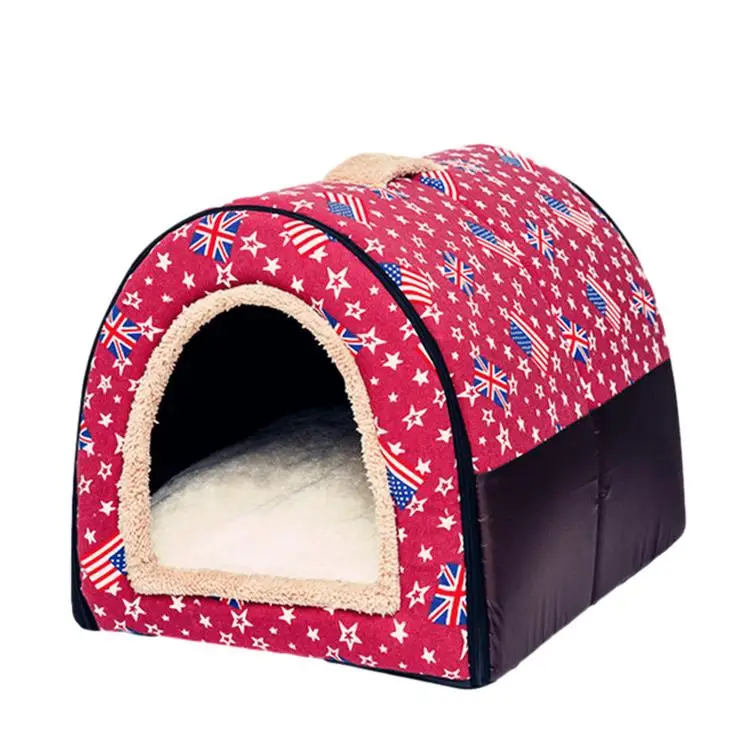 

New Pet bed for Cats Dogs Soft Nest Kennel Bed Cave House Sleeping Bag Mat Pad Tent Pets Winter Warm Cozy Beds