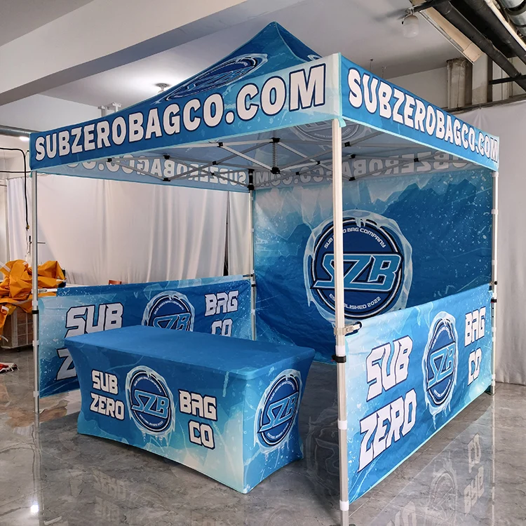 Sunshine Advertising 10x10 ft Canopy Custom logo Print Canopy Tent Event Tarde Show Small Storage 3x3m Tent