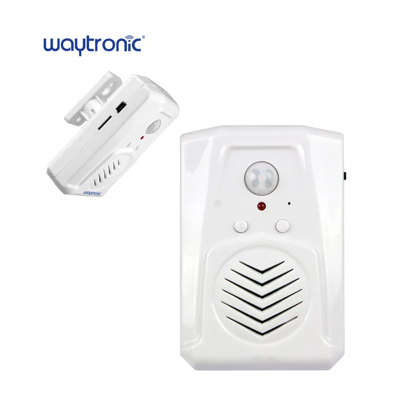 Home Safety Smart Wireless PIR Human Motion Sensor Anti-theft Voice Alarm Infrared Activated Alarm for Door