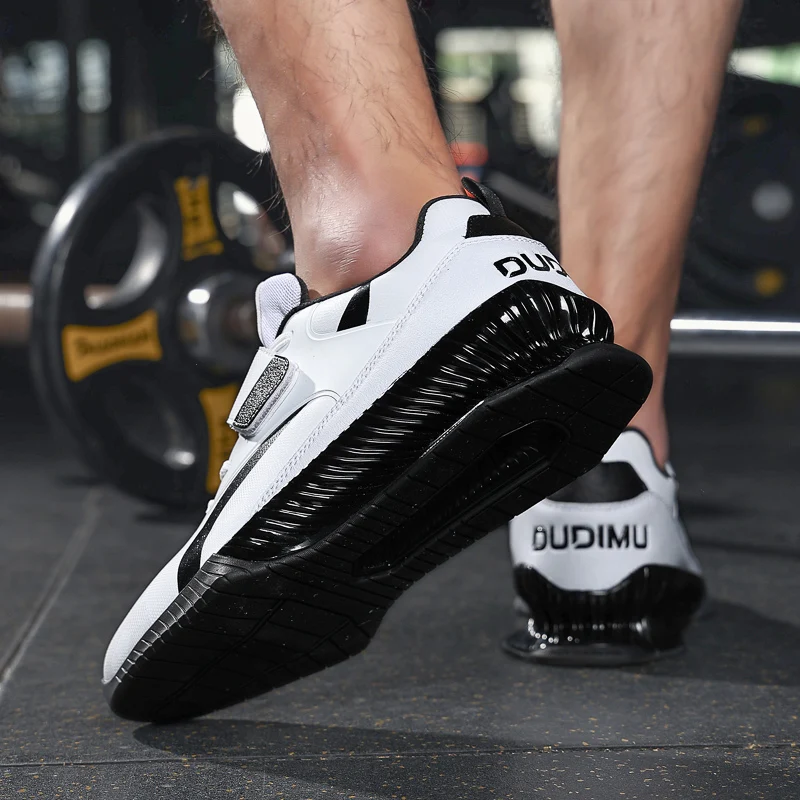 Custom Logo Sports Training Shoes Male Comfortable Lace-up Wrestling Shoes Boots Sneaker Professional Boxing Shoes