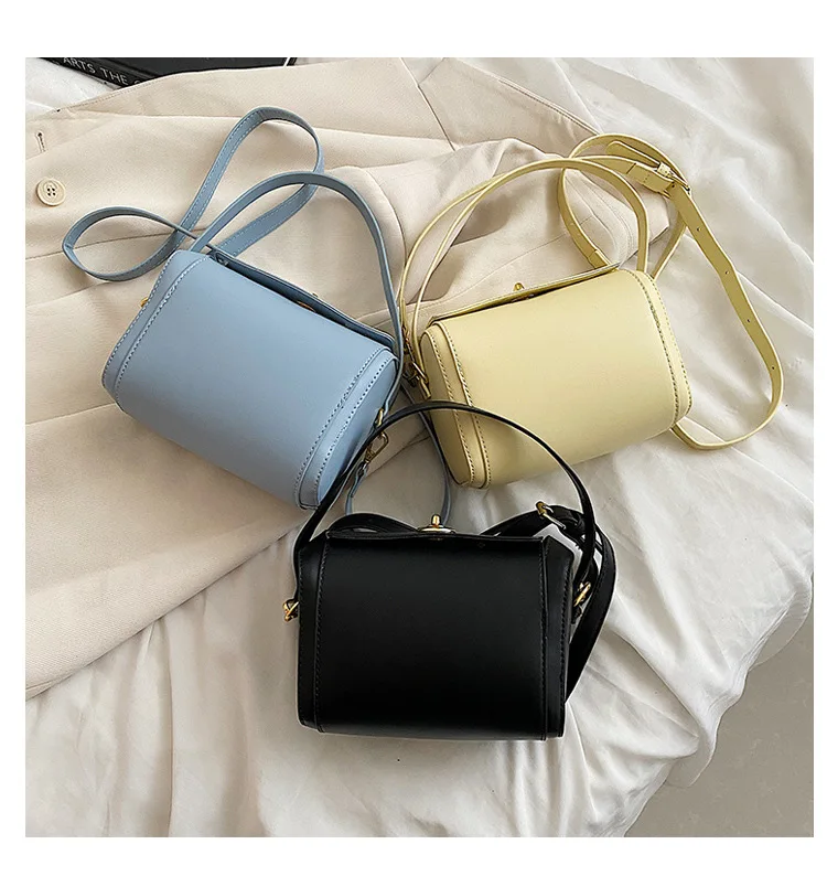 

2022 summer new fashion shoulder bag texture niche western style crossbody small square bag, Colors