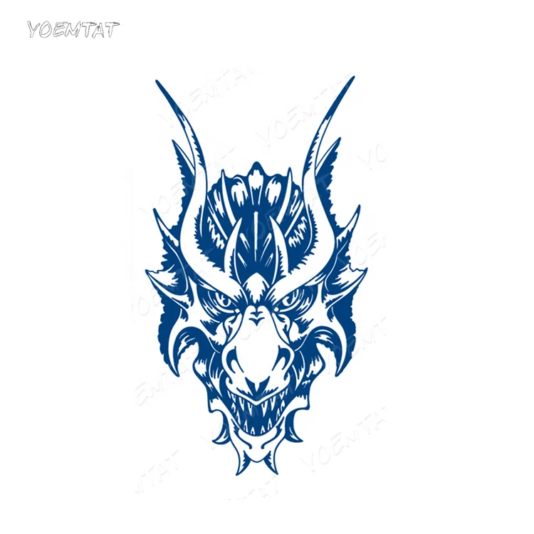 

Dragon Animal Semi-permanent Tatoo Water Transfer Temporary Tattoo Sticker, Cmyk