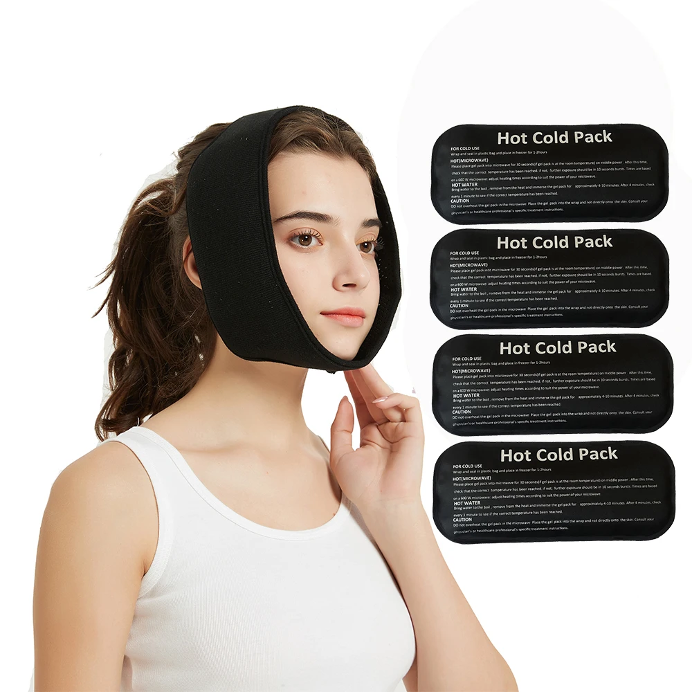 wrap around ice pack for face