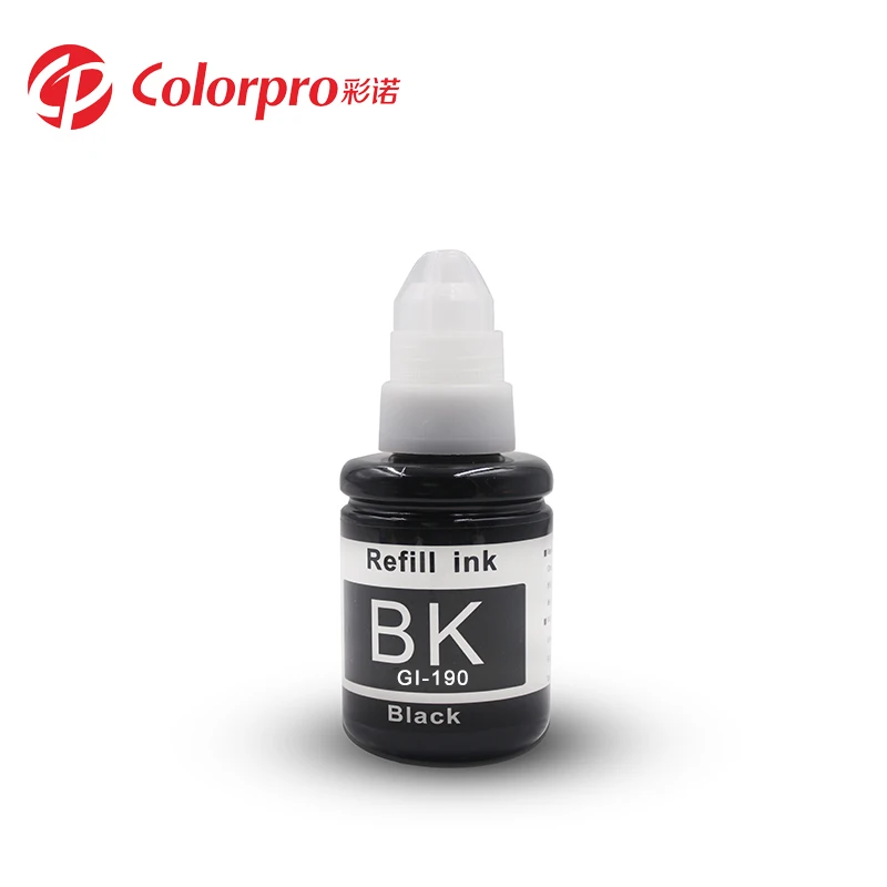 
Good quality 4 color ink GI-190 for Pixma G1000 G2000 G3000 printer dye ink 70ml/135ml 