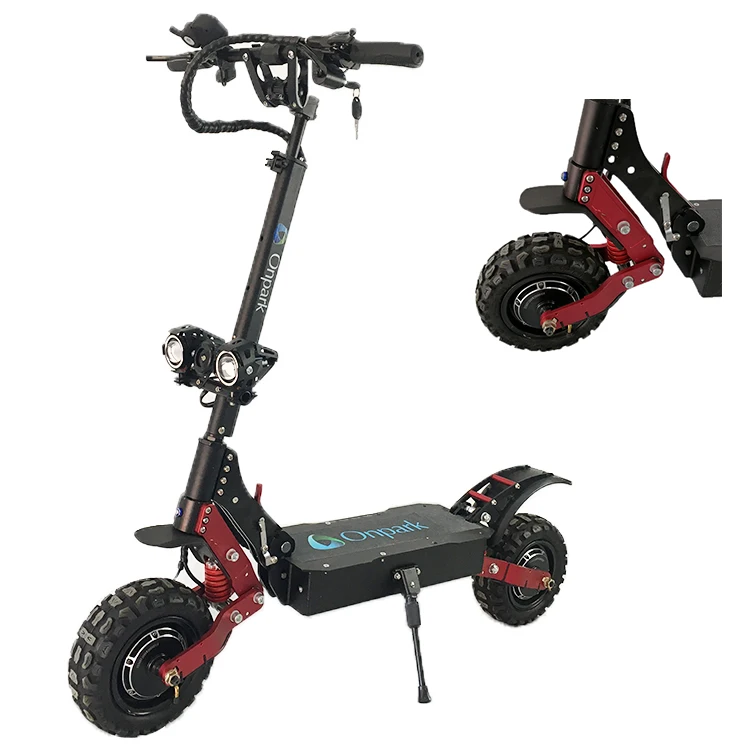 

2020 popular 60v 11 inches trottinet scoot 5400w electric mobility scooter for adults