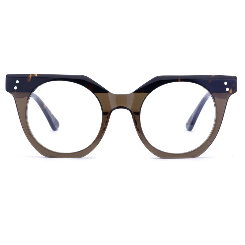 

New Men's Acetate Glasses Frame Optical Fashion Personality Glasses Frame Ladies