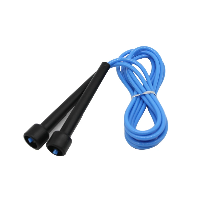 

Plastic Weighted Fitness Great Speed PVC Skipping Jump Rope Custom, Pink, black, blue