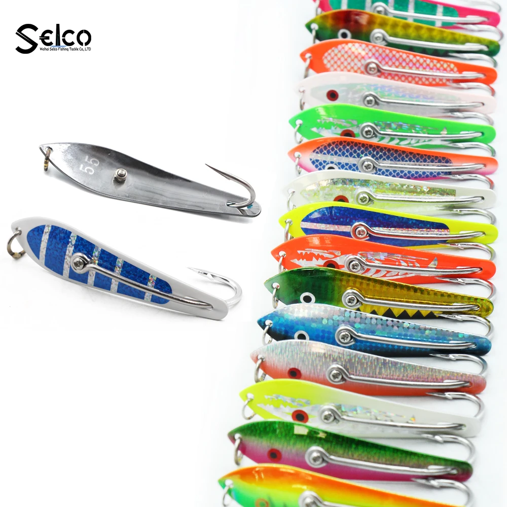 

Casting Stainless Steel Fishing Spoon Lure Drone Trolling Metal Fishing Lure Spoon