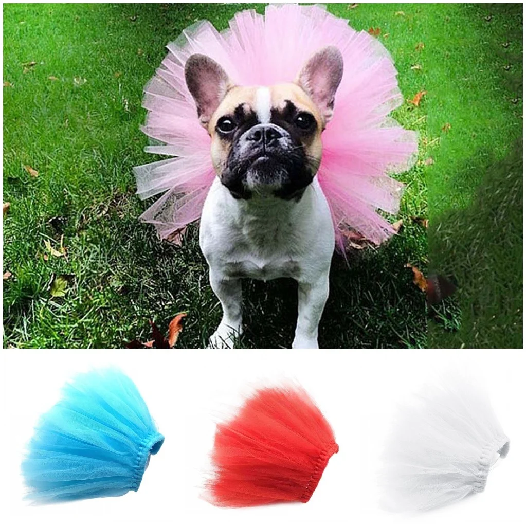 

Mew Pet Costume Dog Tutu Skirt Tulle Soft Cosplay Pet Cat Dress, 5 color