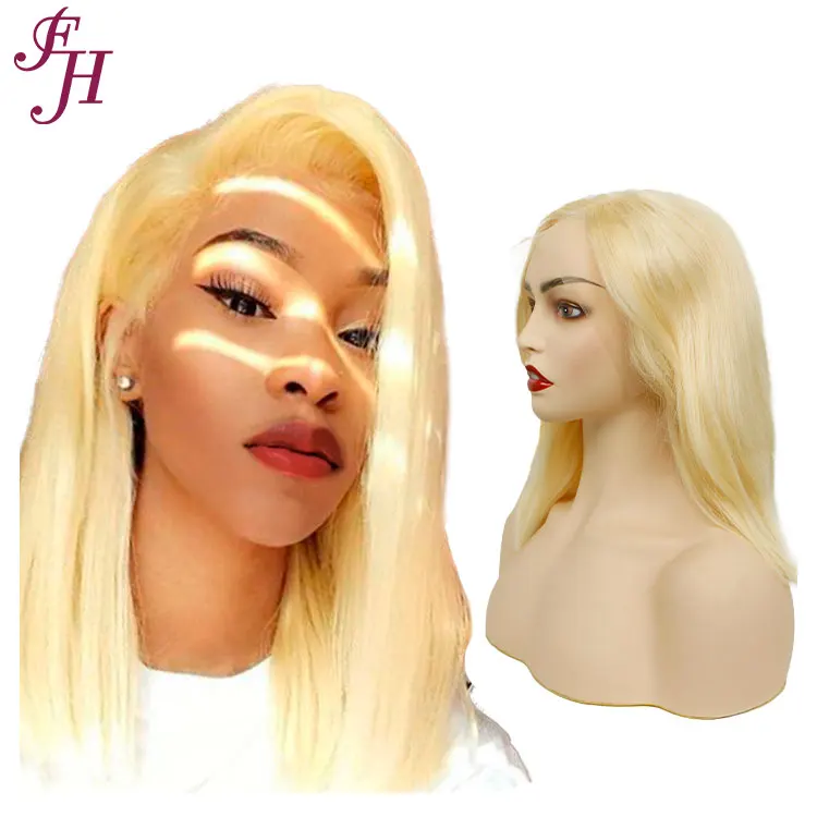 

FH fast shipping straight peruvian transparent bob wigs 613 lace short wig virgin human hair bob wigs for black women