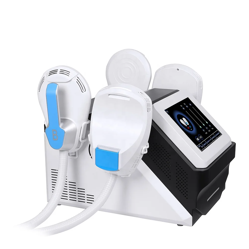 

Ems pro portable emslim machine / Body Slimming Ems Sculpting machine with 4 handles, White
