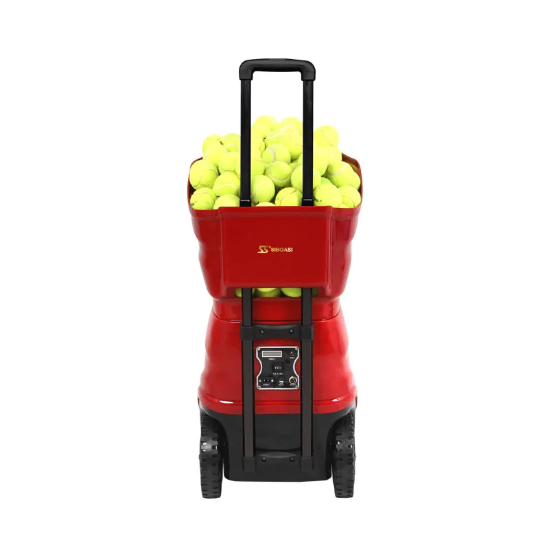 

Tennis ball serving machine, Black&red