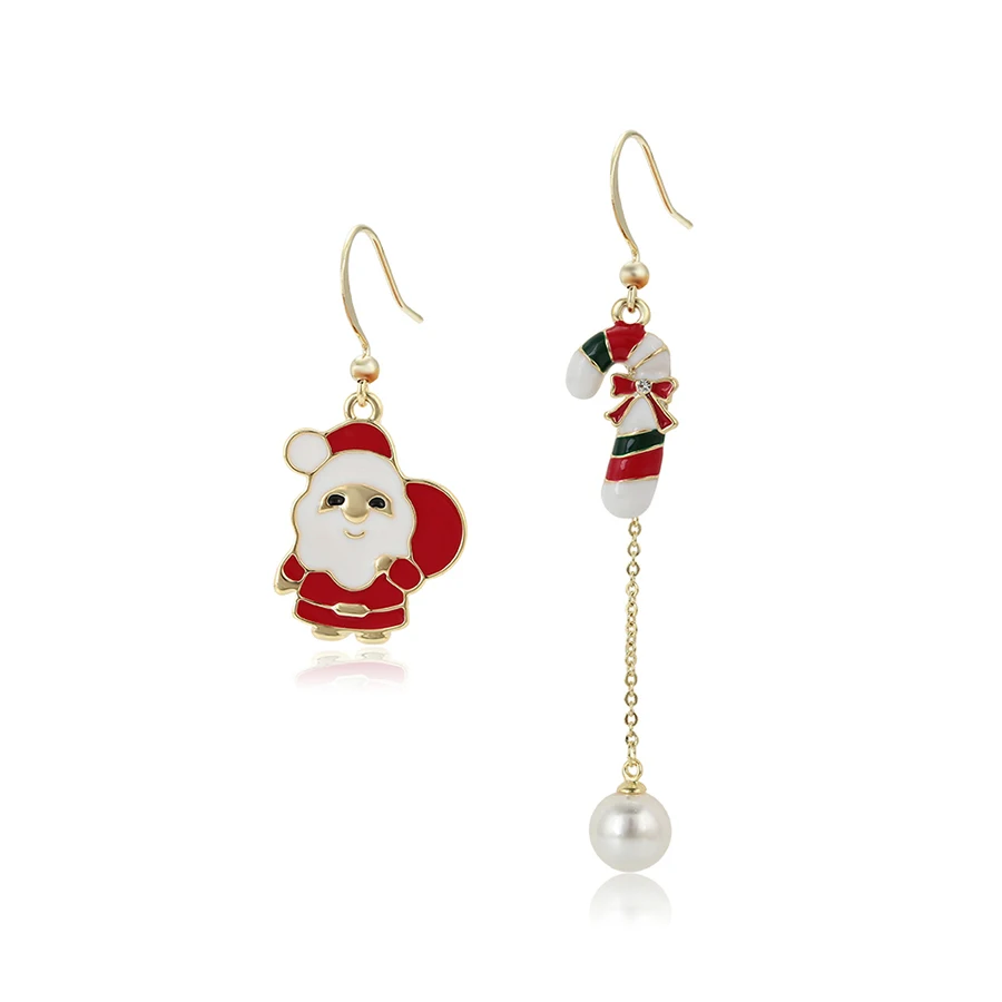

earring-375 xuping fashion gold earrings santa claus shaped girlfriend gift Christmas 2019