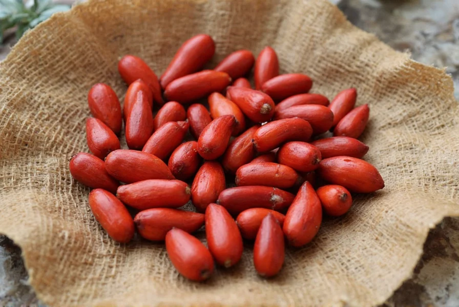 Whole star anise pods showing distinctive eight-pointed shape on wooden background