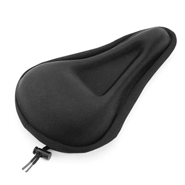 

TY Bicycle Seat Breathable Bicycle Saddle Seat Soft Thickened Mountain Bike Bicycle Seat Cushion Cycling Gel Pad, Black