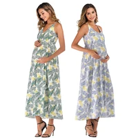 

Womens Flexible Sleeveless Maternity Clothing Dresses Nursing Clothes