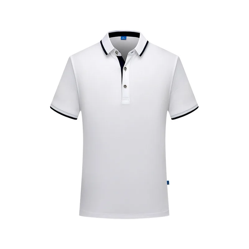 Custom High Quality Cotton White Golf Blank Embroidered Polo Shirts ...