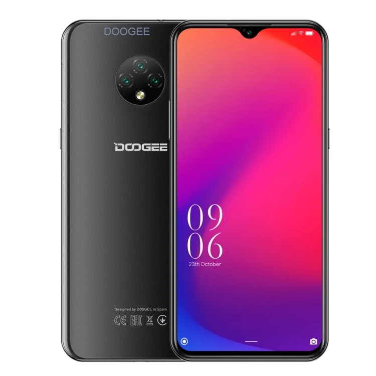 

In Stock Cheap Smartphone DOOGEE X95 2GB+16GB Face ID Android 10 MTK6737V/WA 4g Mobile Smartphone