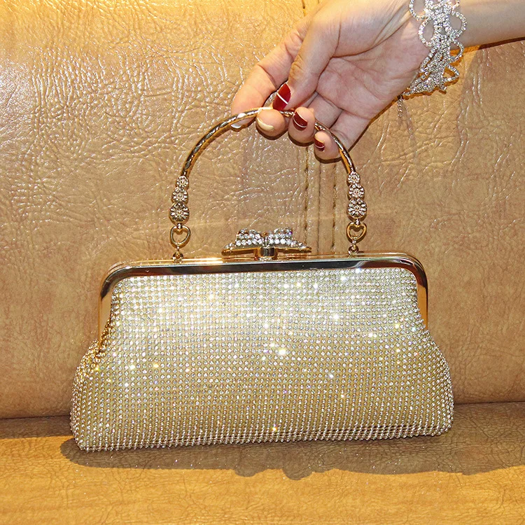 

2021 luxury Diamond Hand Bags for ladies Evening handbags women Design popular purses