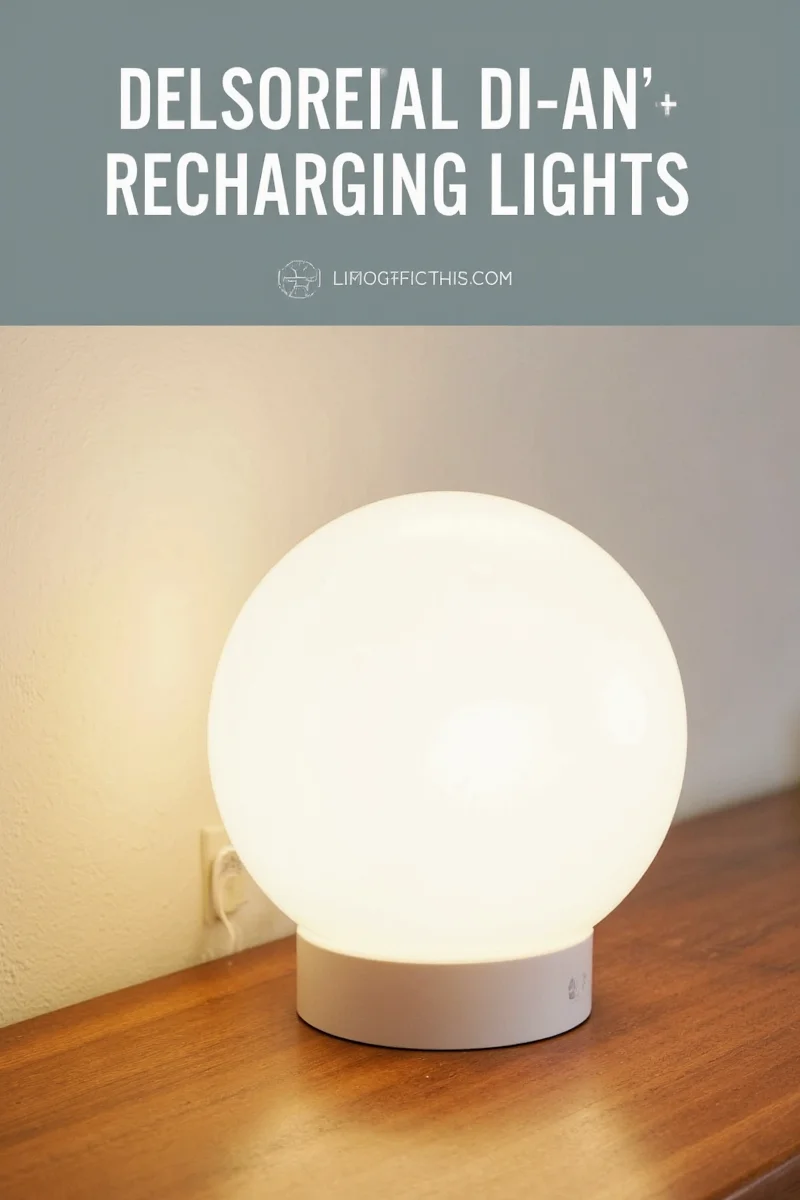 Checklist for buying family-friendly rechargeable lights