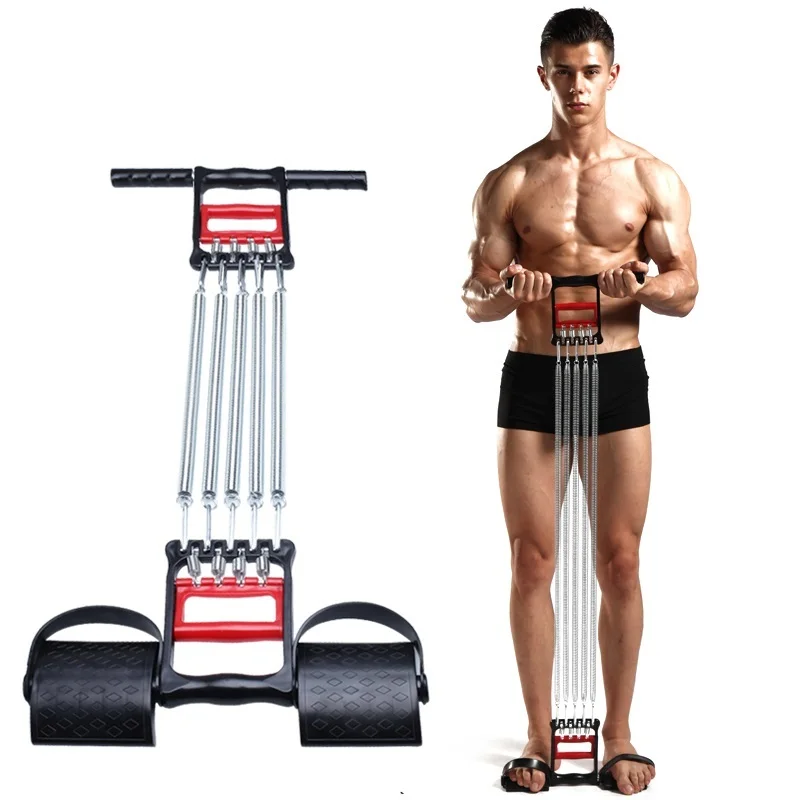 

Spring Chest Developer Expander Men Workout Resistance Fitness Equipment Muscles Tension Exercise Pull Up Bands