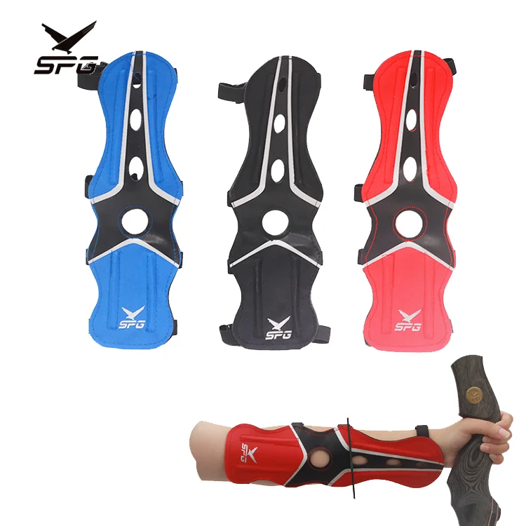 

Archery Arm Guard Leather Bracers Traditional Archery Protective Gear Recurve Compound Bow Arm Guard