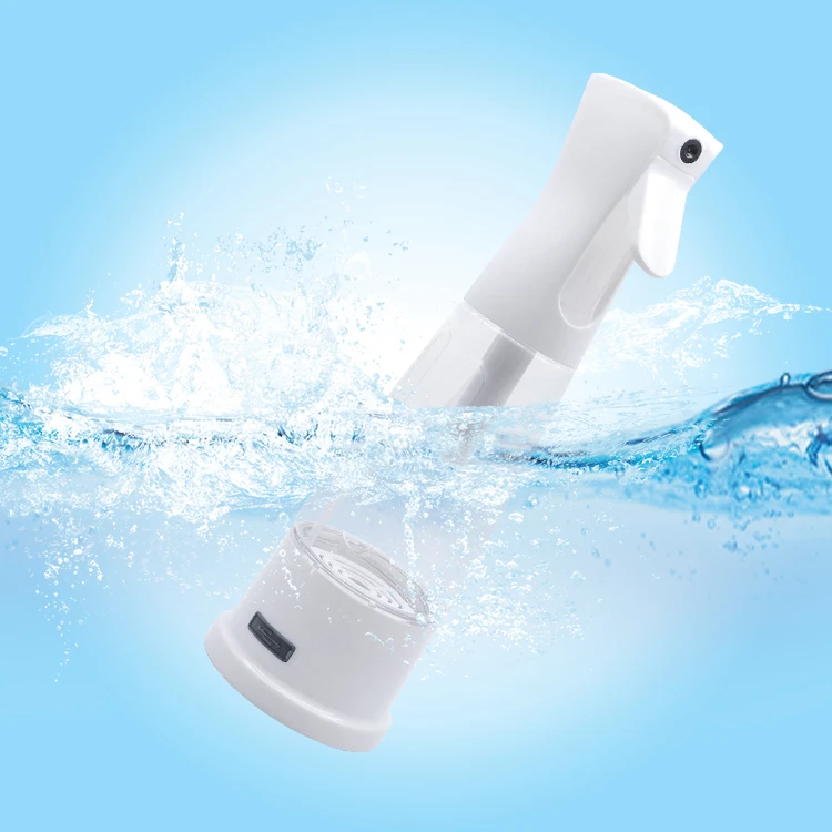 

Portable 350ml Disinfection Spray Maker Homemade Disinfection Water Sprayer bottle, White/customized