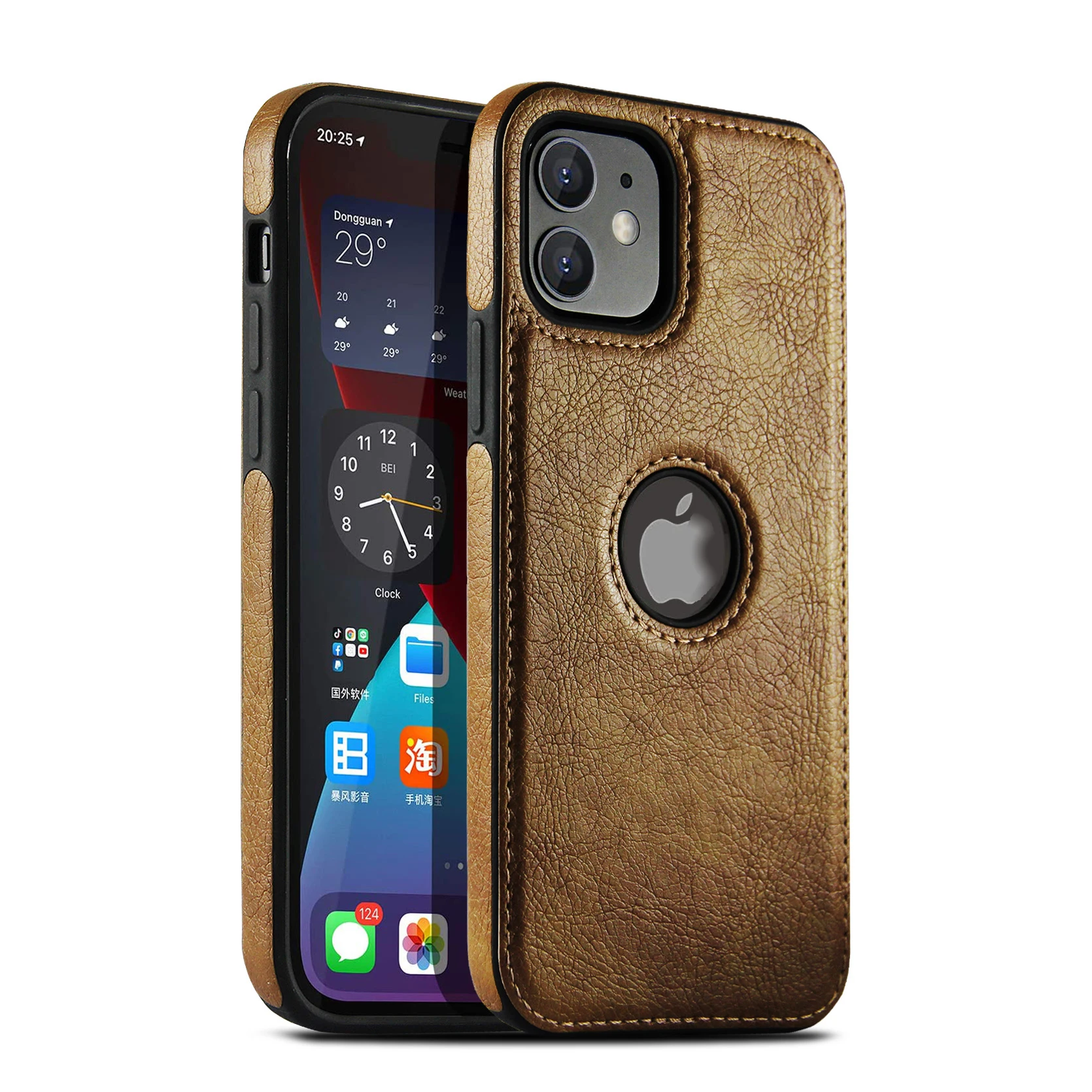 

PU Leather Case for iPhone 12 pro max Phone Case for iPhone 12 11 Cover