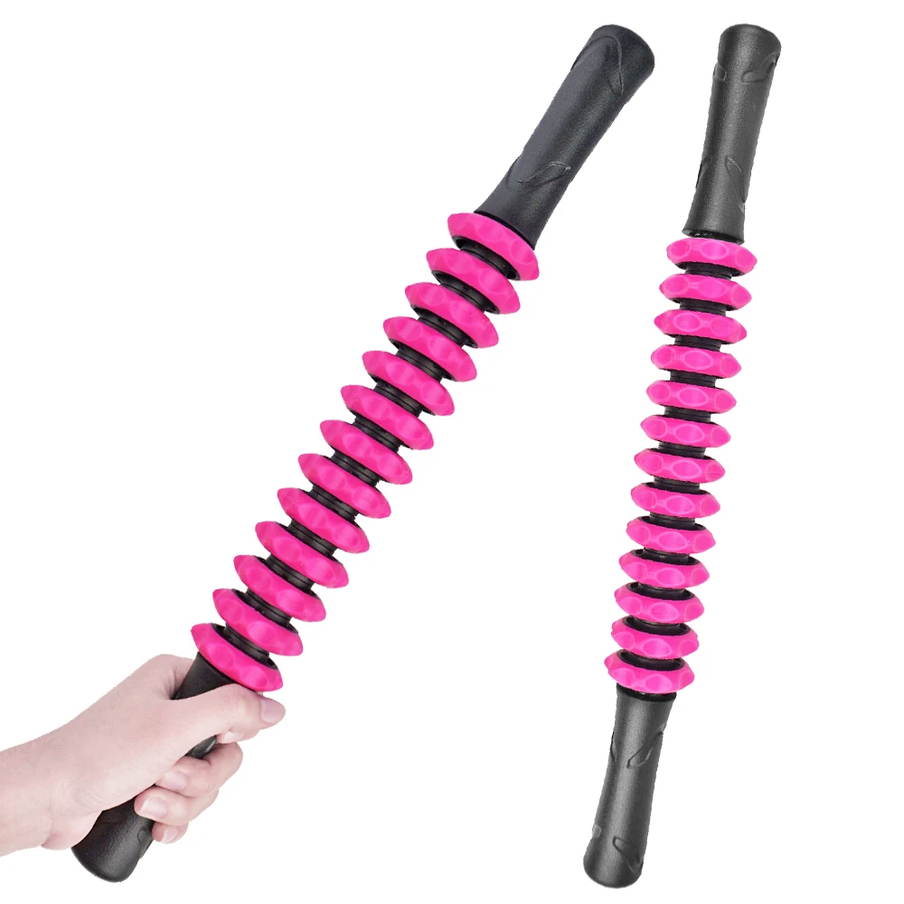 

Body Massage Sticks Tools Muscle Roller Stick for Reducing Soreness Cramping Tightness, Pink, black,blue,orange,green