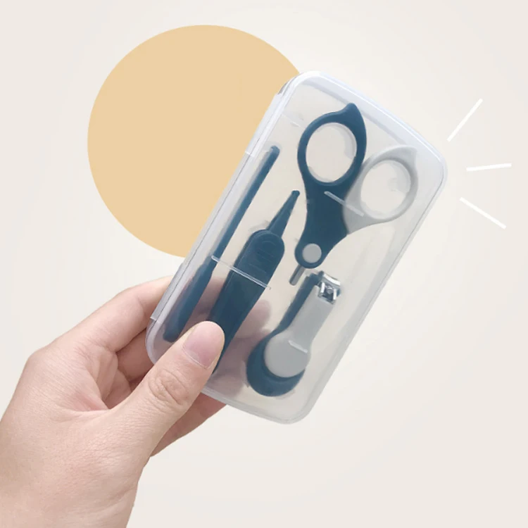 

Mini Stainless Steel Baby Nail Clipper Professional, Pink/blue