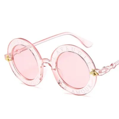 

Women Round Sunglasses Travel Decoration Eyeglasses Small Bee Style In Stock Kids Shades Like For A Mother And Daughter