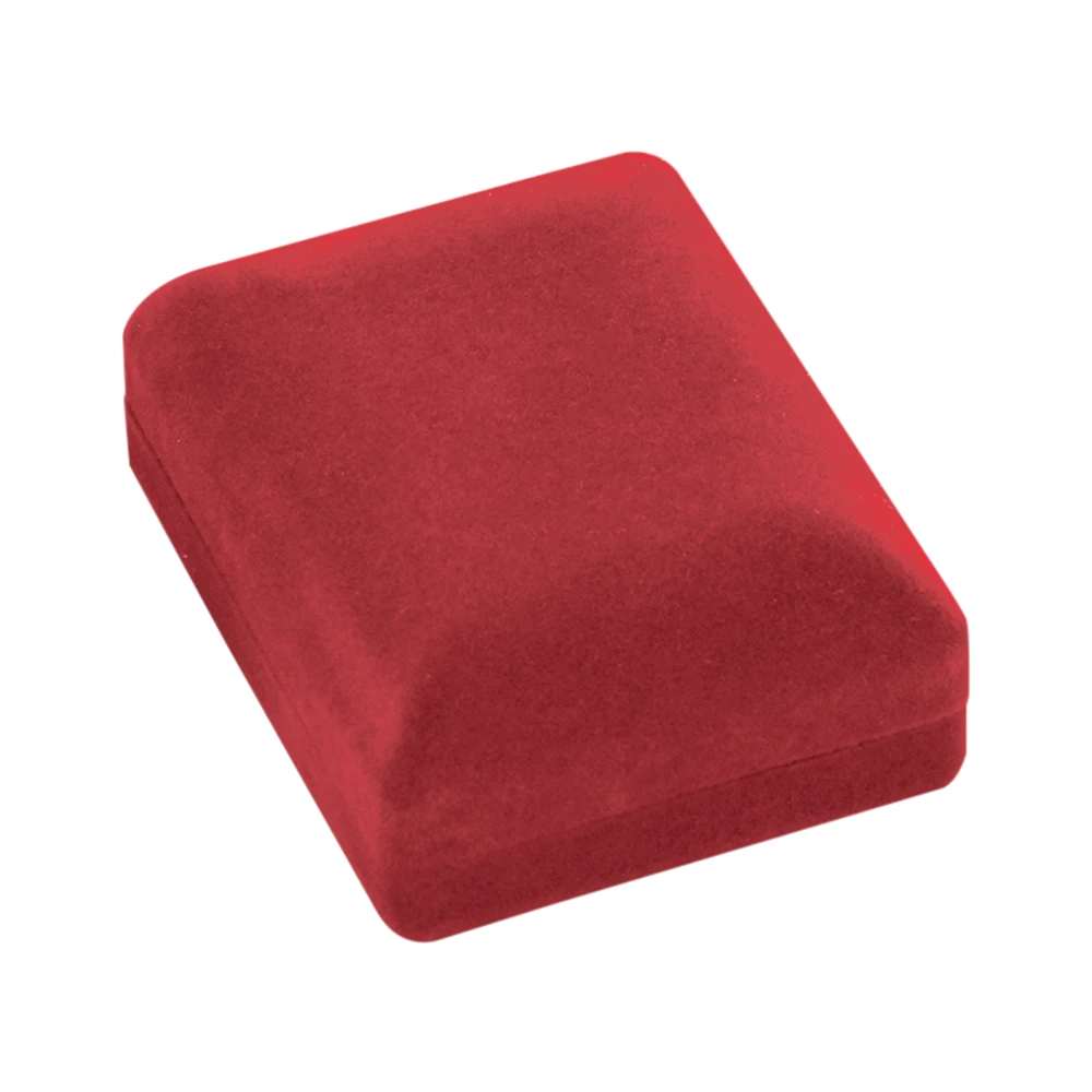 

Custom Logo Promotional Jewelry Necklaces Velvet Packaging Coin Gift Box