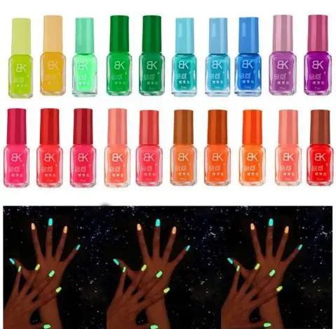 

Gel Nail Polish UV Gel Varnish 7ml Hybrid Art Gel Nail Polish Nagella Lacquer luminous Fluorescent Neon glow, 20 colors