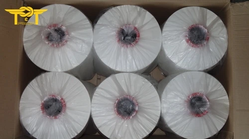 
Recycle Polyester yarn Spun for sewing weaving. tech ring yarn 20.1 competitive price 