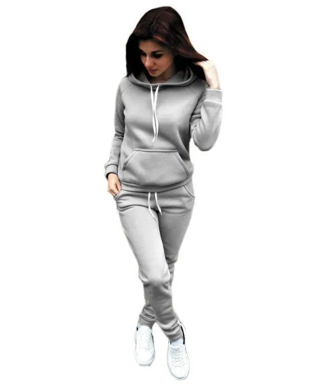 Wholesale Europe and America wool pullover women's sport ladies suit hoodies high quality custom hoodie women