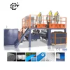 High speed customized 2 3 4 5 7 layers air bubble wrap sheet roll making machine