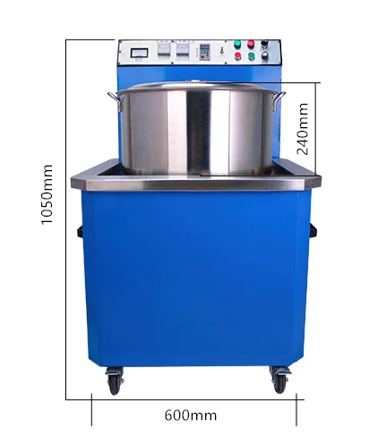 high quality magnetic tumbler terrazzo bench magnetic polishing machine