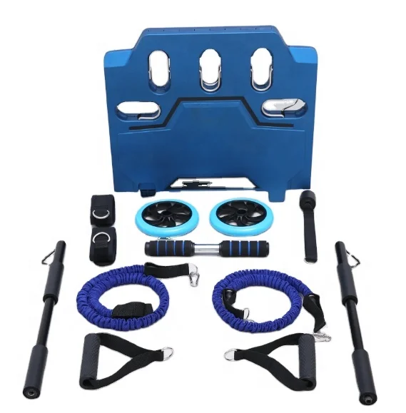 

2020 New upgrade Portable Home GYM Outdoor Body Fit Exercise Equipment For Home Use, Blue, black, red