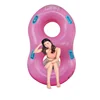 Inflatable water park double tube two person floats