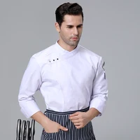 

Hotel restaurant kitchen coat with pants chef coat cook uniform